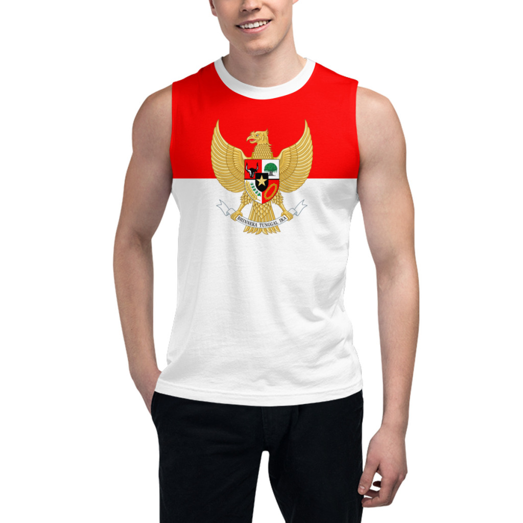 Sleeveless T-shirt Indonesia F - 3D Printing Indonesia reseña y precio