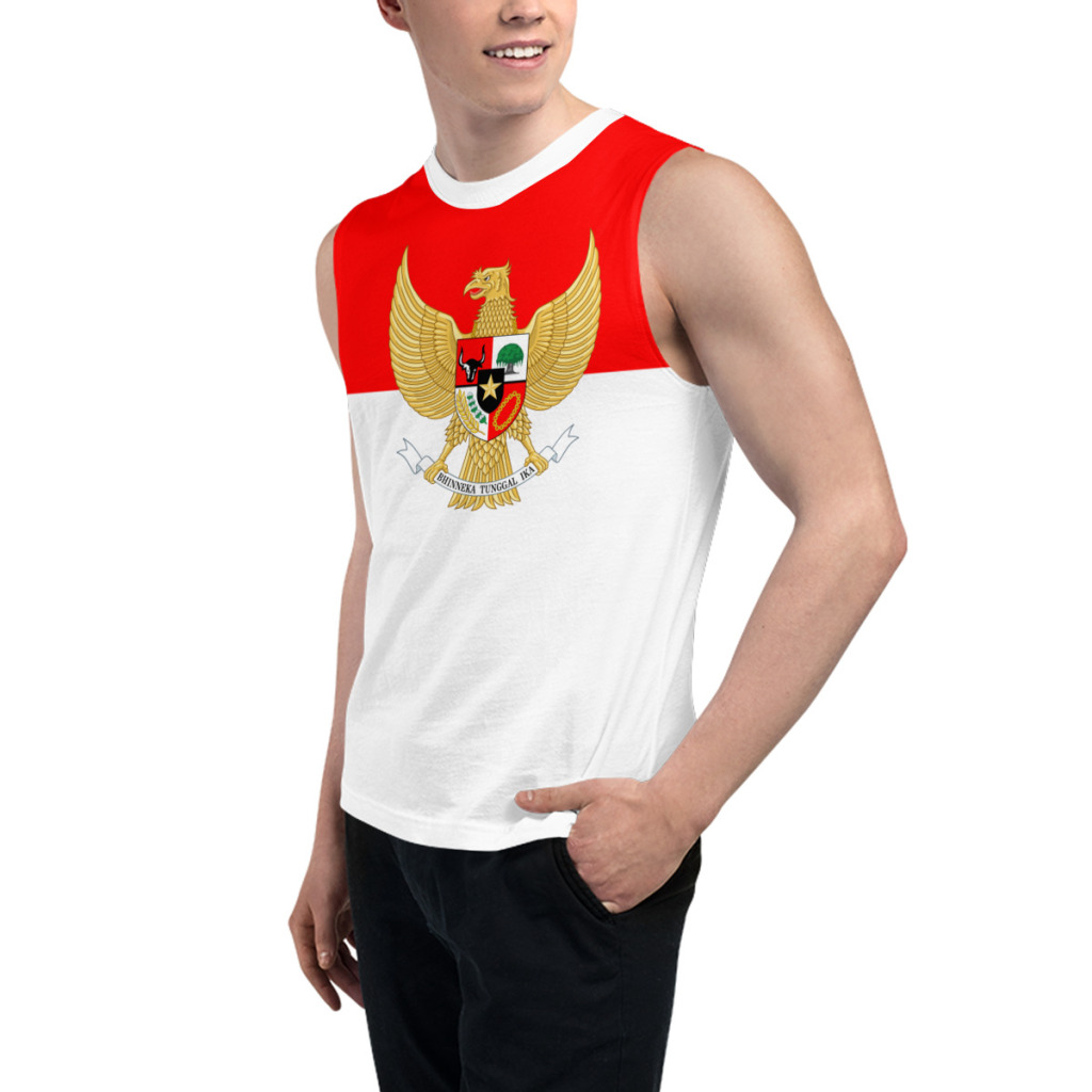 Sleeveless T-shirt Indonesia F - 3D Printing Indonesia reseña y precio