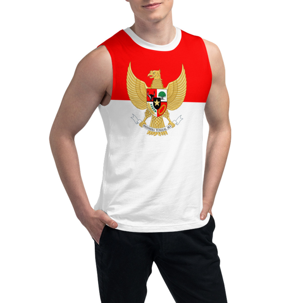 Sleeveless T-shirt Indonesia F - 3D Printing Indonesia reseña y precio