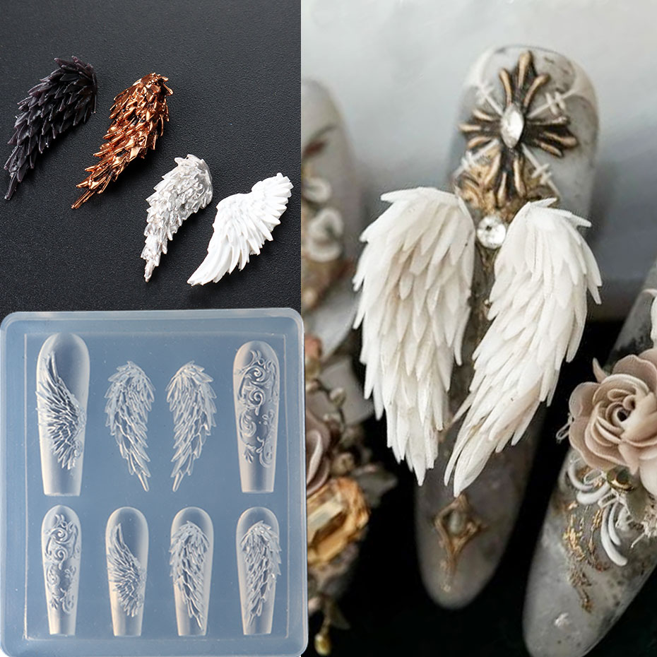 1pcs 3D Charming Feather Wings - 3D Printing Template reseña y precio
