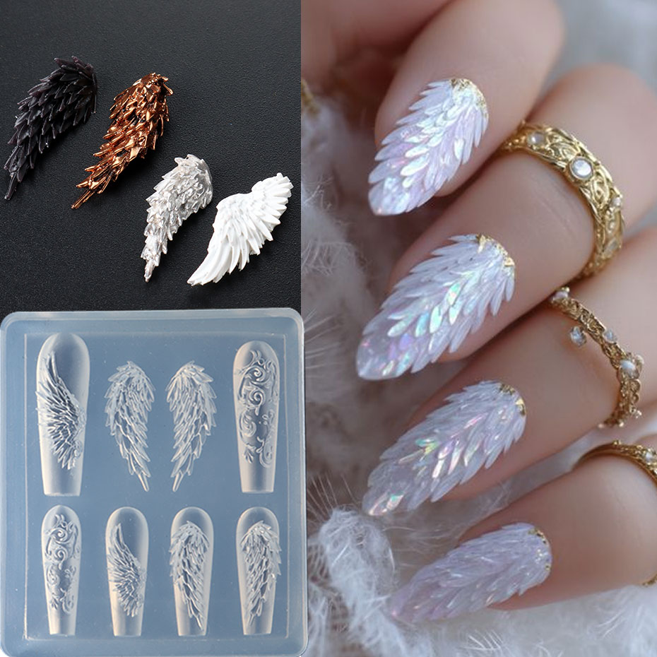 1pcs 3D Charming Feather Wings - 3D Printing Template reseña y precio