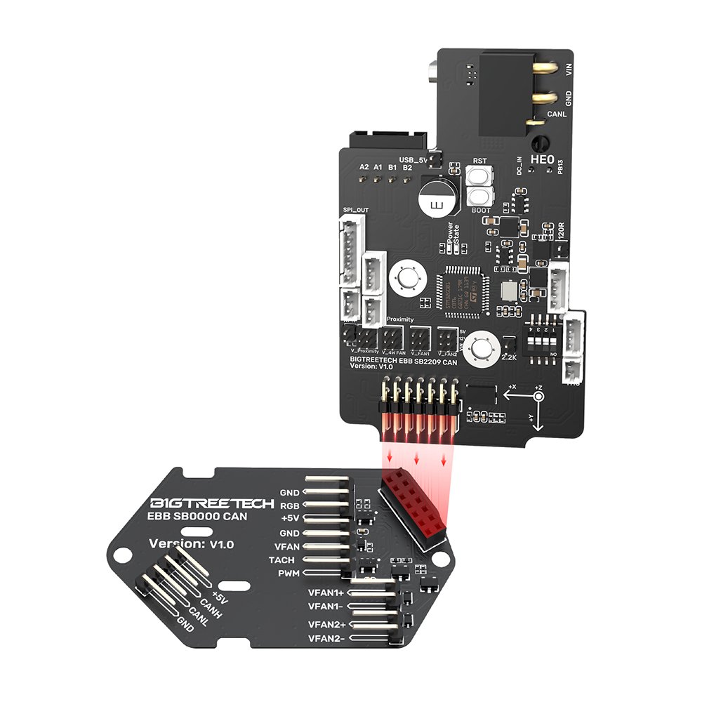 BIGTREETECH EBB SB2209 CAN/USB - Raspberry Pi 3D Print reseña y precio