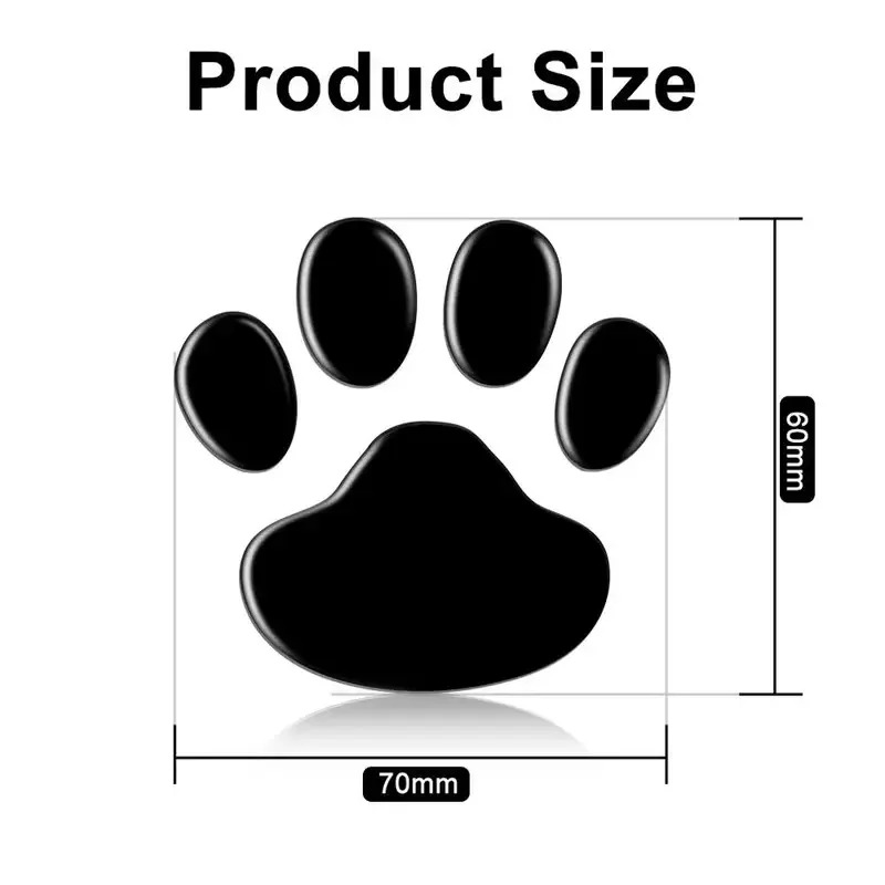 1/4Pairs 3D Stickers Paw Anima - 3D Printing Quote reseña y precio