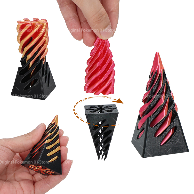 3D Printed Spiral Cone Fidget  - 3D Printing Ghosting reseña y precio