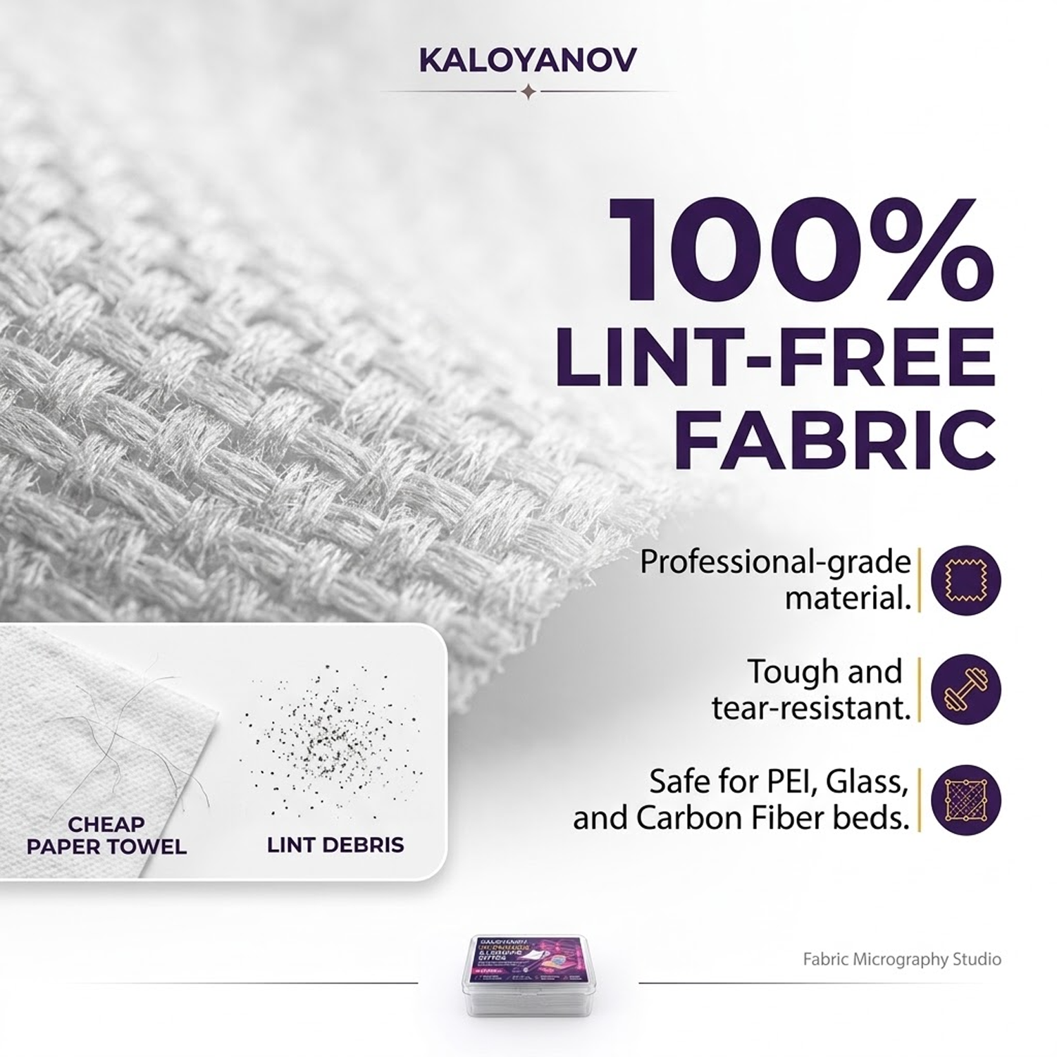 KALOYANOV 30-Count 3D Printer  - Pei Sheet reseña y precio