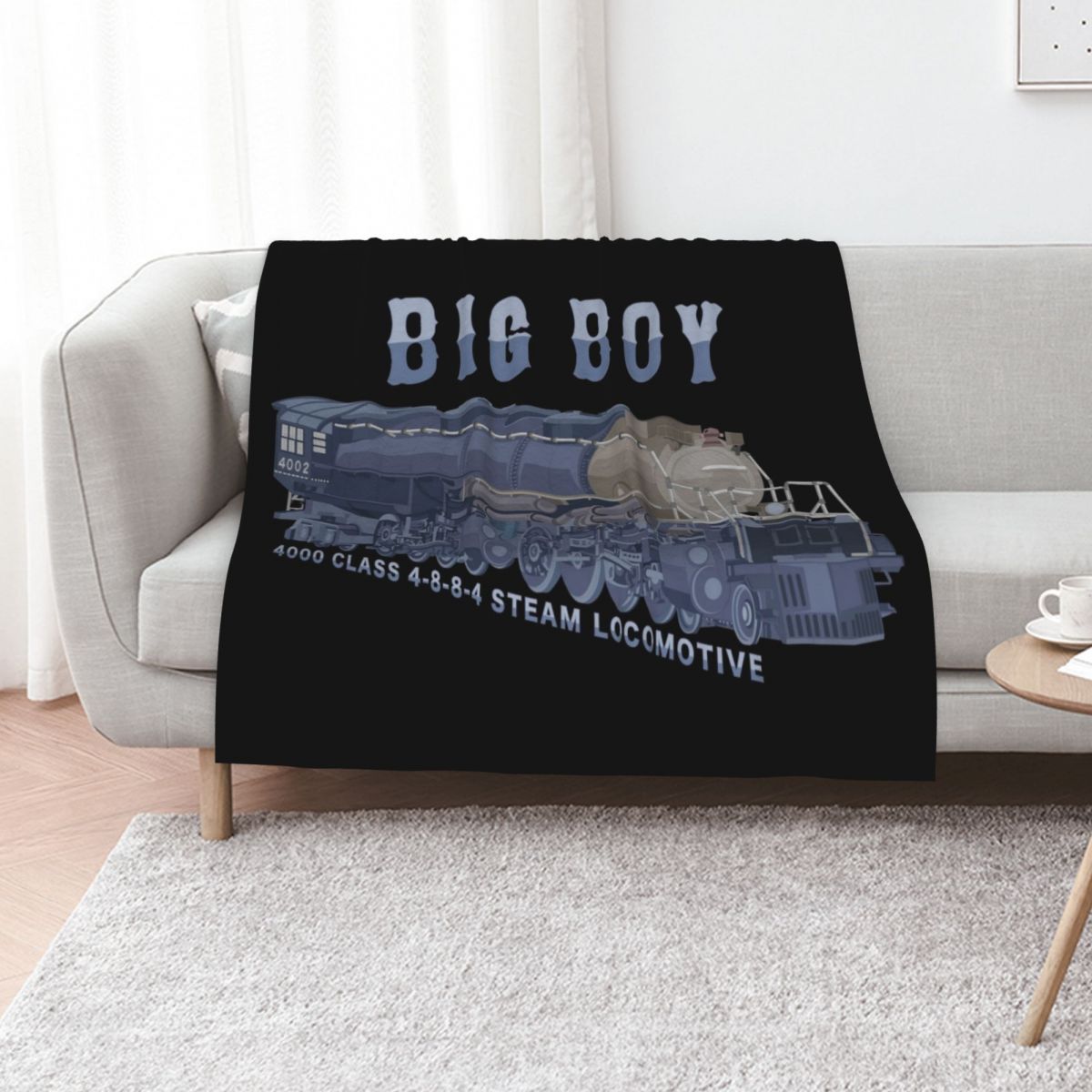 Big Boy Steam Train 4000 Class - 3D Printing Diagram reseña y precio