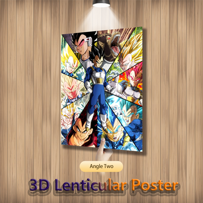 Anime 3D Lenticular Posters Fl - 3D Printing Wall reseña y precio