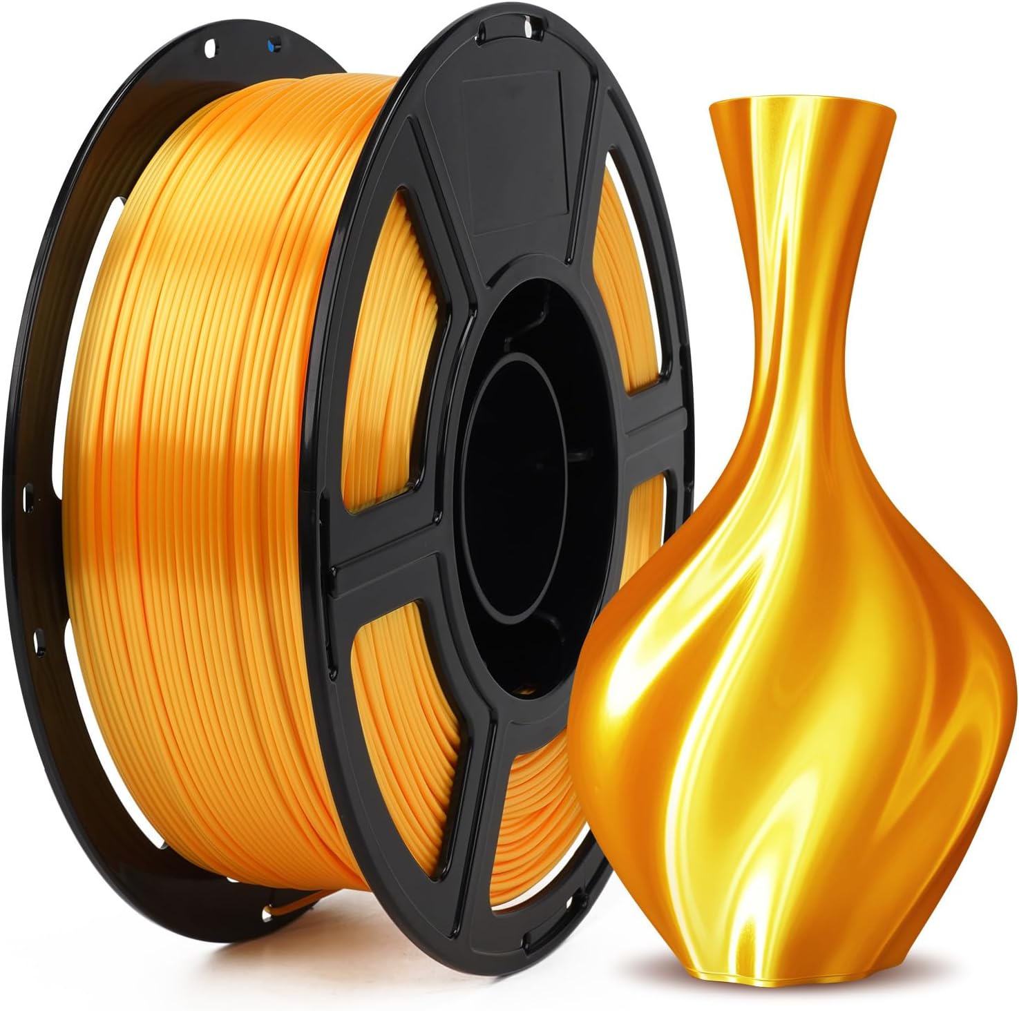 PLA Silk Gold 3D Print Filamen - 3D Printing Gold reseña y precio