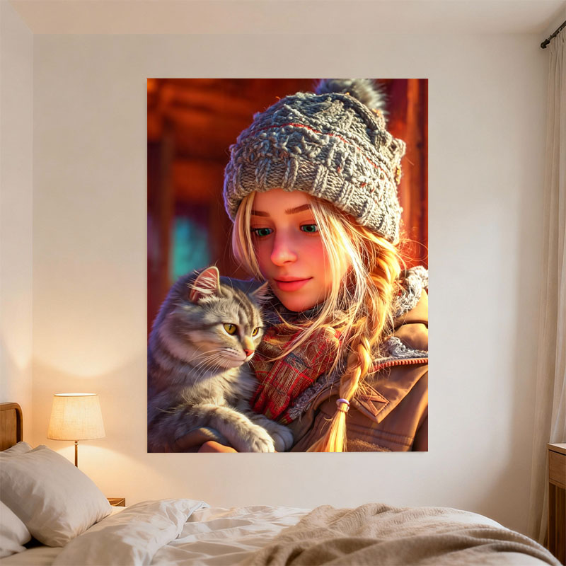 Personalized Canvas Prints in  - 3D Printing Wall reseña y precio